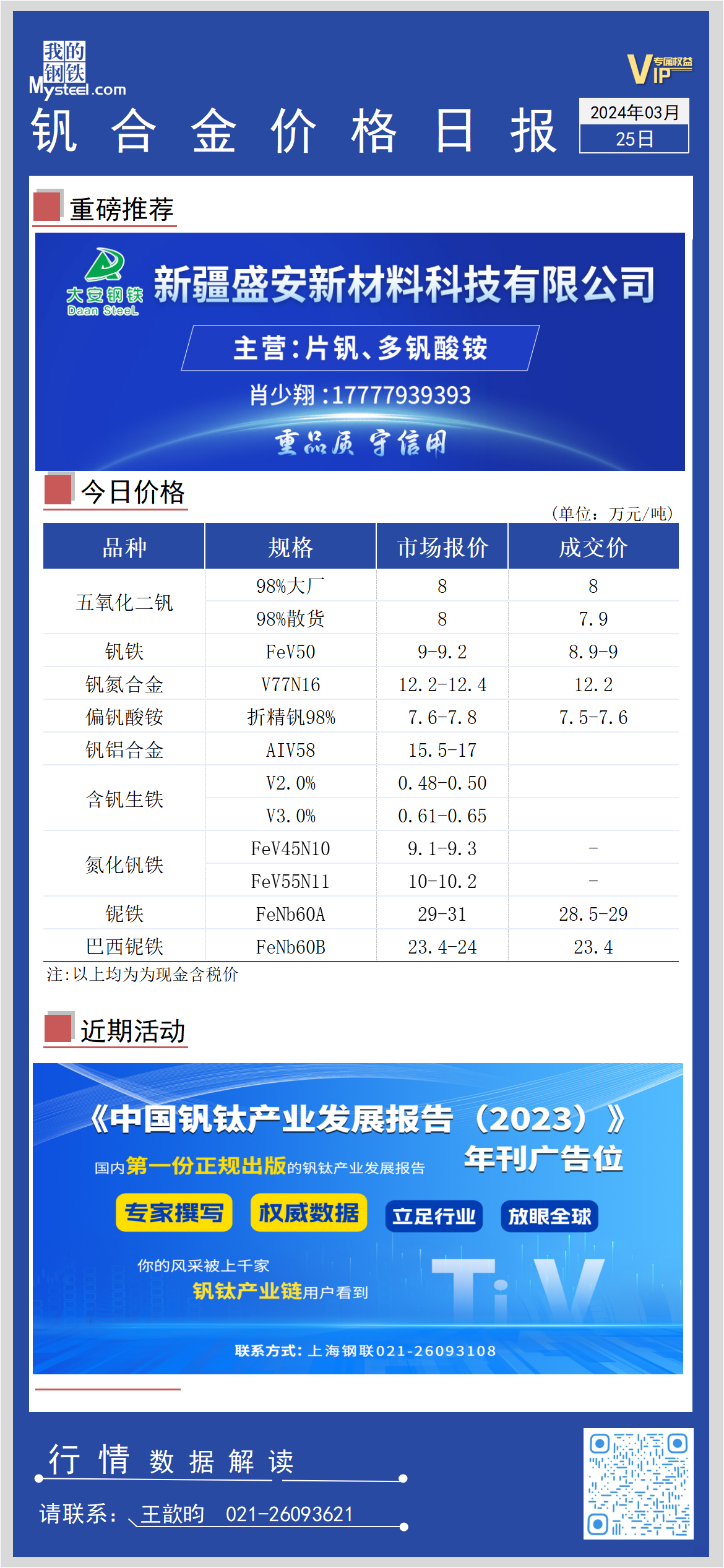 最新钒铁价格,最新钒铁价格动态分析，最新钒铁价格动态分析与趋势预测